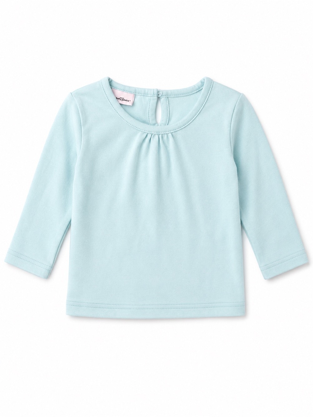 Little Lass Light Blue Long Sleeve Top